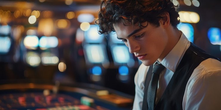 Platform hiburan online menampilkan sports betting dan live casino di layar perangkat